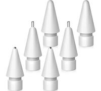 Upgraded Replacement Tips for Apple Pencil, Metal Tips Set Precise Control for Apple Pencil USB C/ 2nd/ 1st Gen Apple Pen Nib(6 Pack)