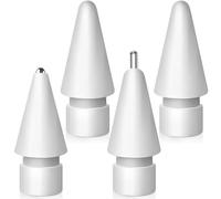 Upgraded Replacement Tips for Apple Pencil, Metal Tips Set Precise Control for Apple Pencil USB C/ 2nd/ 1st Gen Apple Pen Nib(4 Pack)