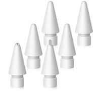 Upgraded Replacement Tips for Apple Pencil Pro/1st Gen/2nd Gen/USB-C, Metal Pen Nibs Accessories for Apple iPad Pencil - (6 Pack)