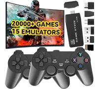Upgraded Retro Games Console, Retro Game Stick 20.000+ Classic Games with Wireless Controller, Plug & Play for TV HDMI, Retro Game Console for Family and Adult (Pro1)