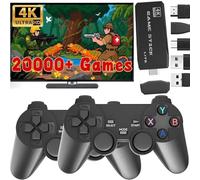 Upgraded Retro Games Console, Retro Game Stick 20,000+ Classic Games with Wireless Controller, Plug & Play for TV HDMI, Retro Game Console for Family and Adult (Pro)