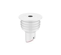 Upgraded Rubber Drainage Seal Ring, Sewer Pipe Deodorizing Seal Ring, Suitable for Washing Machine Drain Pipe(White 60 to 65mm)