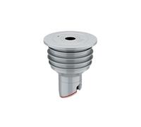 Upgraded Rubber Drainage Seal Ring, Sewer Pipe Deodorizing Seal Ring, Suitable for Washing Machine Drain Pipe(Gray 60 to 65mm)
