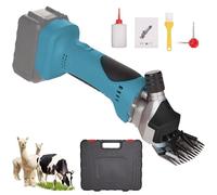 Upgraded Sheep Shears 550W, Professional Electric Sheep Clippers, Heavy Duty Livestock Hair Clipper with Stainless Steel Blade for Sheep Alpacas Thick Coat Farm Animals Grooming, No Battery