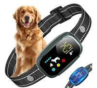 Upgraded Smart Anti-Bark Collar - Waterproof & Rechargeable, AI Anti-False Trigger, 4 Training Modes, Fits Dogs 5-150 lbs (IP67 Waterproof/Type-C Fast Charging/Progressive Correction)