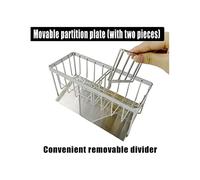 Upgraded Sponge Holder for Kitchen Sink, Stainless Steel Sponge Rack with Auto Overflow, Multifunctional Kitchen Sink