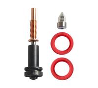 Upgraded Standard Flow 0.4mm/0.6mm Nozzles Hardened Steel/Copper/Titanium /TC4 Material Compatible with REVO Hotends(0.4mm)