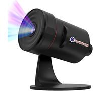 Upgraded Star Galaxy Projector - Planetarium Telescope Style, 360° Rotating Nebula, Sharper Wider Projection & 28 Soothing Music with Timer for Bedroom/Living Room Ceiling, Kids Gift Décor, Black