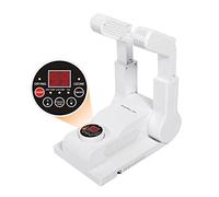 [Upgraded Temperature Control] FORLIM Boot Dryer for Work Boots - Shoe Dryer with 24-Hour Delay Timer, Portable Glove Dryer & Boot Warmer, Automatic Shut-Off Timer, Folding Design, Smart Panel(White)