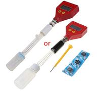 Upgraded Tester Digital Meter Data Hold Function for Glass Electrode Fitting for Water Food Cheese Milk Soil Meter for Cosmetics