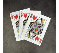 Upgraded Three Card Monte Magic Tricks 3 Jumbo Card Change Magia Poke Trick Close-up Stage Illusions Gimmicks Mentalism Props