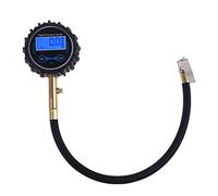 Upgraded Tire Pressure Gauge Air Pressure Gauge Air Compressor Tire Inflator Attachment LCD Display for Car Motorcycle