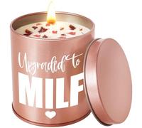 Upgraded to Milf Candle Gifts for New Mom Mother to Be Gifts for First Time Mom Mothers Day Gifts New Mother Gifts Postpartum 7oz Lavender Scented Mom to Be Candle Presents for 1st Time Mom