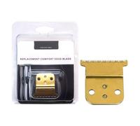 Upgraded Trimmer Replacement T Blade Set for Andis Slimline Pro Li D-7 /D-8 Trimmer, Carbon Steel Blade Competible with D7#32655, D8#32105,#32400 (Gold)