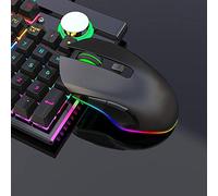 Upgraded UES-GM Live4Gadgets Gaming Mouse For PC Laptop Esports- USB Wired- Sunplus 199 Optical Sensor Adjustable in-game up to 6400DPI RGB Lighting Software 6 programmable buttons Ergonomic Design