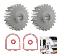 Upgraded - Ultra Durable Gear W10112253 Worm Gear Replacement for Wh-irlpool Kitchen-Aid Mixers Gear Fits KSM88RBQ2CU0, KSM88RBQ2ER0 4162897 4169830 AP4295669