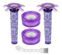 Upgraded V8 Star Pre-Filters and Post Filters for Dyson V8 Origin Animal
