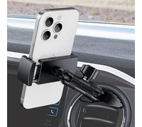 Upgraded Vent Metal Phone Mount for Tacoma 2016 -2023 and 2014-2021 Toyota Tundra, 3rd Gen Tacoma Cell Phone Cradles with Full Metal Arm 20x Super Strong Magnet Phone Holder Fit for All Smartphone