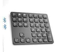 [Upgraded Version] Dual Bluetooth Number Keypad Wireless Numeric Keypad with 36-Keys,Rechargeable External Numpad,Slim Portable Financial Accounting Number Pad for Mac, Windows,Tablet,Laptops