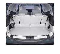 Upgraded Version Full Surround Leather Trunk Mat Car Modification Accessory For GWM For Wey 07 For Lanshan For Blue Mountain 2025 Car Boot Mat Liner(White)