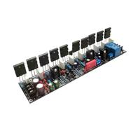 Upgraded Version Mono 500W Tube 2SC5200 + 2SA1943 20V-90V HIFI High Power Audio Amplifier Board + Speaker Protect Relay