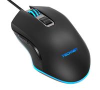 [Upgraded Version]Tecknet Gaming Mouse 7200DPI with 6 Buttons, 16.8 Million RGB Light Programmable Mouse Wired PC Computer Gaming Mice, 5 DPI...