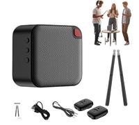 Upgraded Virtual Electronic Drum Set, Air Drumsticks with Speaker, Highly Sensitive and Realistic Playing Experience，Ultra-long standby time (With Pedal)