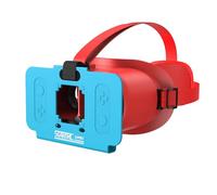Upgraded VR Headset for Nintendo Switch 2 (2025 New), Virtual Reality Glasses with Adjustable HD Lenses & Comfortable Head Strap, 3D Goggles for Switch 2 Accessories (Blue Red)