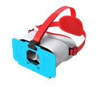 Upgraded VR Headset for Nintendo Switch 2 (2025 New), Virtual Reality Glasses with Adjustable HD Lenses & Comfortable Head Strap, 3D Goggles for Switch 2 Accessories (Blue White)