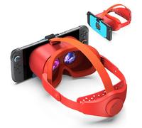 Upgraded VR Headset for Nintendo Switch 2, Switch 2 Virtual Reality VR Glasses with Adjustable HD Lenses and Comfortable Headband, Virtual Boy 3D Glasses for Switch 2 Accessories (Orange and Blue)