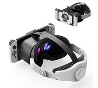Upgraded VR Headset for Nintendo Switch & Switch OLED Model, Switch Virtual Reality Glasses with Adjustable Lens and Adjustable Elite Strap, Labo VR Kit 3D Goggles Accessories for VR Gaming Experience