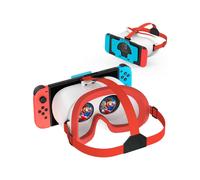Upgraded VR Headset for Nintendo Switch & Switch OLED Model, Switch Virtual Reality Glasses with Adjustable HD Lenses and Comfortable Head Strap, Labo