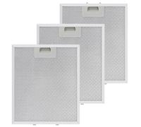 Upgraded W10169961A Range Hood Filter Replacement (3PCS) by Techecook, 5-Layer Aluminum Mesh Hood Grease Filter 10.5 x 12 Inch Fit for Whirlpool, Kitchen-Aid, I-kea, Jenn-Air Range Hoods