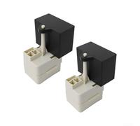Upgraded W10613606 Refrigerator Start Relay and Capacitor for Kenmore, Robust Plastic Starter Component to Fix Cooling Issues, Easy DIY Installation, 5x5x5cm(2pcs)