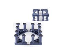 Upgraded Washing Machine Stand Universal Fridge Base Stand Retactable Furniture Base Bracket Adjustable 40-70cm Stand Pedestal Heavy Machines Stand 4/8/12 Feet (Gray)