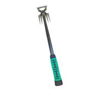 Upgraded Weeding Tool Handle Weed Remover, Weed Puller Root Remover, Weeding Tools for Garden, Advanced Carbon Steel Weed Killer, 5/6/11 Teeth Options for Beginners and Professionals (6 teeth)