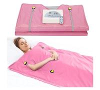 Upgraded Weighted Blanket Digital Blankets for Women, Weight Loss Body Shaper Sauna Heated for and Detox for Home Use(Roze)