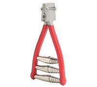 Upgraded Wide Head Racket Starting Clamp with 3 Springs, Easy to Grasp Stringing Tool for Badminton/Tennis Rackets, Suitable for Deformation Protection Aluminum + Plastic