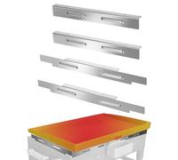 Upgraded Wind Guards for 28 inch Blackstone Griddle, Blackstone Griddle Accessories, Magnetic 430 Stainless Steel Wind Screens, Hold Heat, Protect Flame, Save Gas