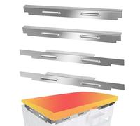 Upgraded Wind Guards for 36 inch Blackstone Griddle, Blackstone Griddle Accessories, Magnetic 430 Stainless Steel Wind Screens, Hold Heat, Protect Flame, Save Gas