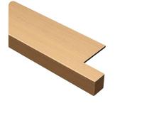 Upgraded Window Sill Cover with Nose, Durable Window Sill Extender & Protector for Home Office Hotel - Capping Board for Concrete, Metal, Tile Windows (Burlywood,130cm x 35cm(51x13.8in))