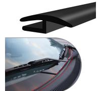 Upgraded Wiper Rubber Strip,1.8M/6Ft Car Front Windshield Window Seal Strip Moulding Trim,H-Shape Rubber Seals,Waterproof&Soundproof Weather Seal Stripping,Cuttable Car Window Seals for Most Vehicles