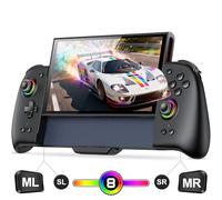 Upgraded Wireless Game Controller for Switch 2 Programmable Gamepad Bluetooth Controller with RGB Hall Effect Joysticks/ 4 Card Slots/Gyro Axis/Turbo/Dual Vibration/Screenshot Switch 2 Controller
