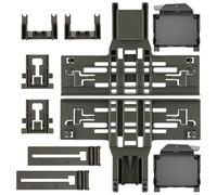 UPGRADED WPW10546503 Dishwasher Top Rack Adjuster & W10588164/5 Dishwasher Adjuster Housing Compatible with Kitchenaid Dishwasher Parts Upper Rack W10546503 KDTM354DSS5 Whirlpool Kenmore JennAir