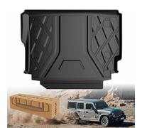 Upgraded Wrangler JL Trunk Mat | AOMSAZTO Cargo Liner for 2018-2025 Jeep Wrangler JL 4X4 Without OEM Subwoofer, All Weather Upgrade Cargo Mat Rubber for Wrangler JL-(Not for JK or 4XE)