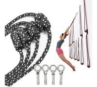 Upgraded Yoga Wall Ropes trapeze,Inversion Ropes for Flexibility Training