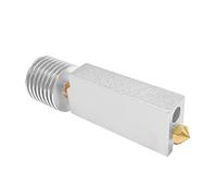 Upgradedd Heat Insulation Extended Volcano Nozzle 3D Printer Super Volcano Nozzle Hotend Upgraded Set for Dragon Aluminum Heater Block