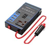 Upgrades 1500W Vehicle Power Inverter 12V 24V to 220V Electricity with Cooling Systems Suitable for Electronics Fast Fee Car Inverter