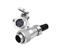 Upgrades Aviation Connector Plug Male Square S16TQ+ZG Male Set Alloy Simple Installation Suitable Plug