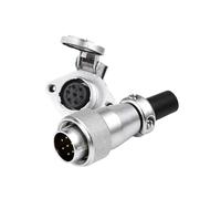 Upgrades Aviation Connector Plug Male Square S16TQ+ZG Male Set Alloy Simple Installation Suitable Plug